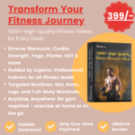 1000+ High-Quality Fitness Workout Videos