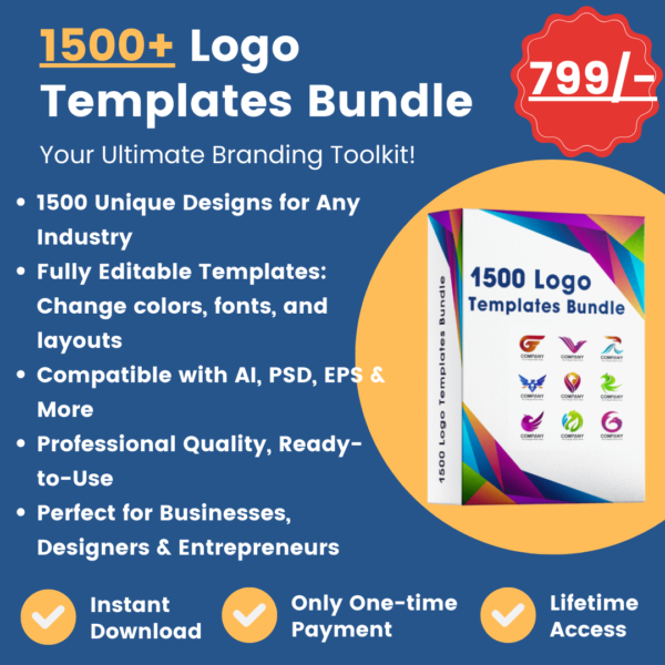 1500 Logo Templates Bundle