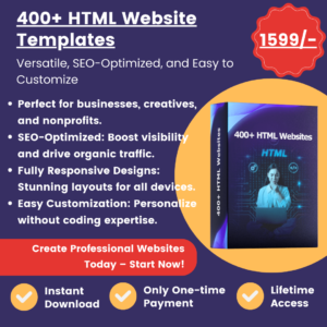 400+ HTML Website Templates