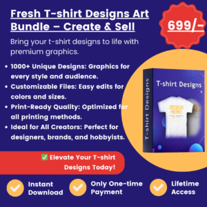 Fresh T-shirt Designs art bundle