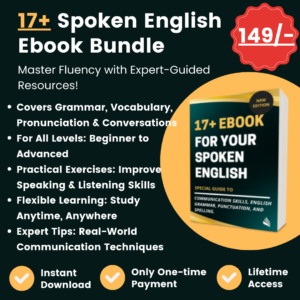 17+ Spoken English Ebook Bundle