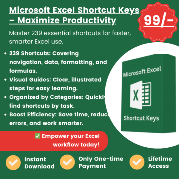 Microsoft Excel Shortcut Keys